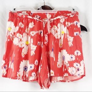 Happening In The Present Flowy Floral Short